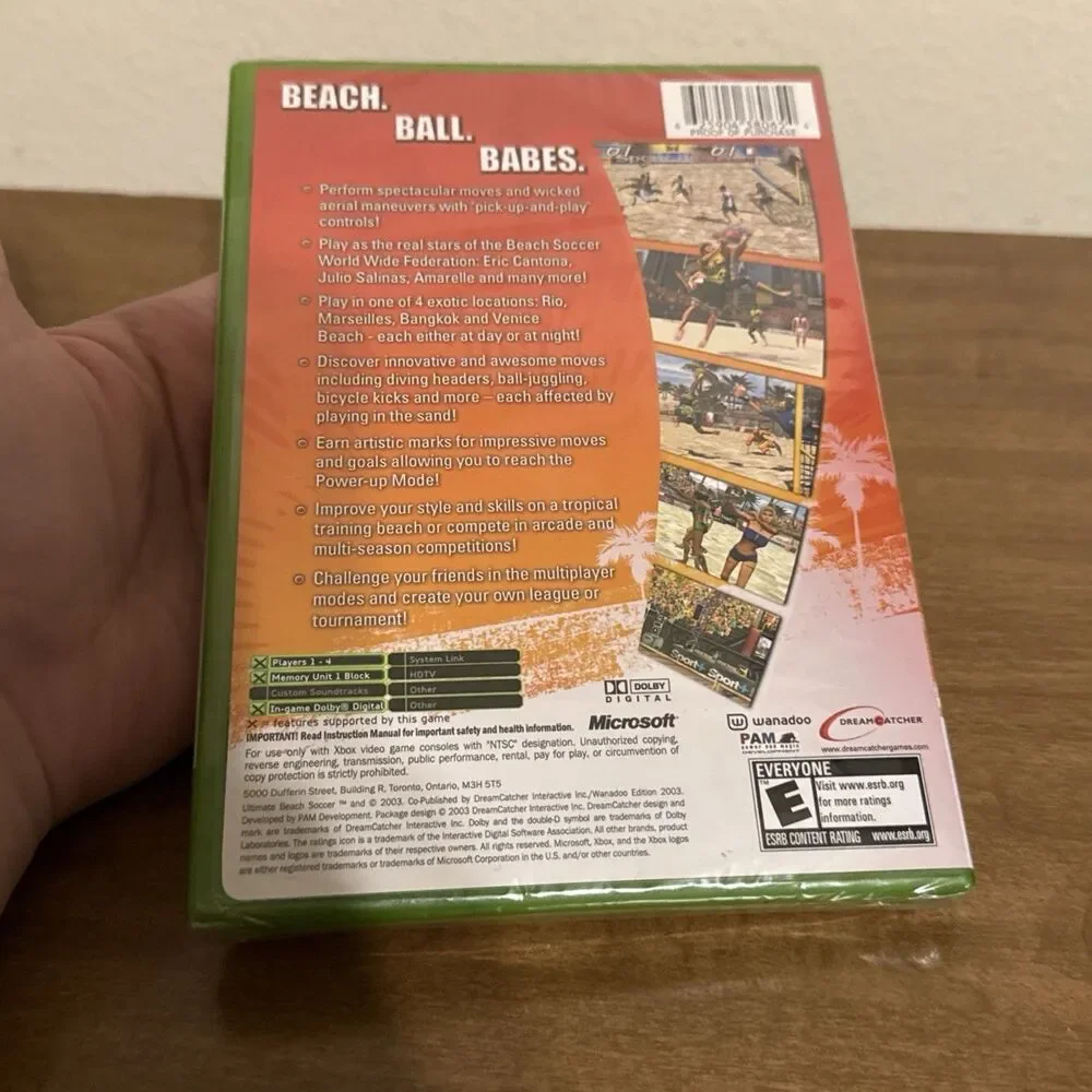 Ultimate Beach Soccer (Microsoft Xbox, 2003) BRAND NEW and SEALED